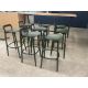 (8qty) Mattiazzi Branca Stools In Green - Image 2 of 8
