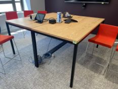 (2qty) OHIO Design Rectangle Table 72