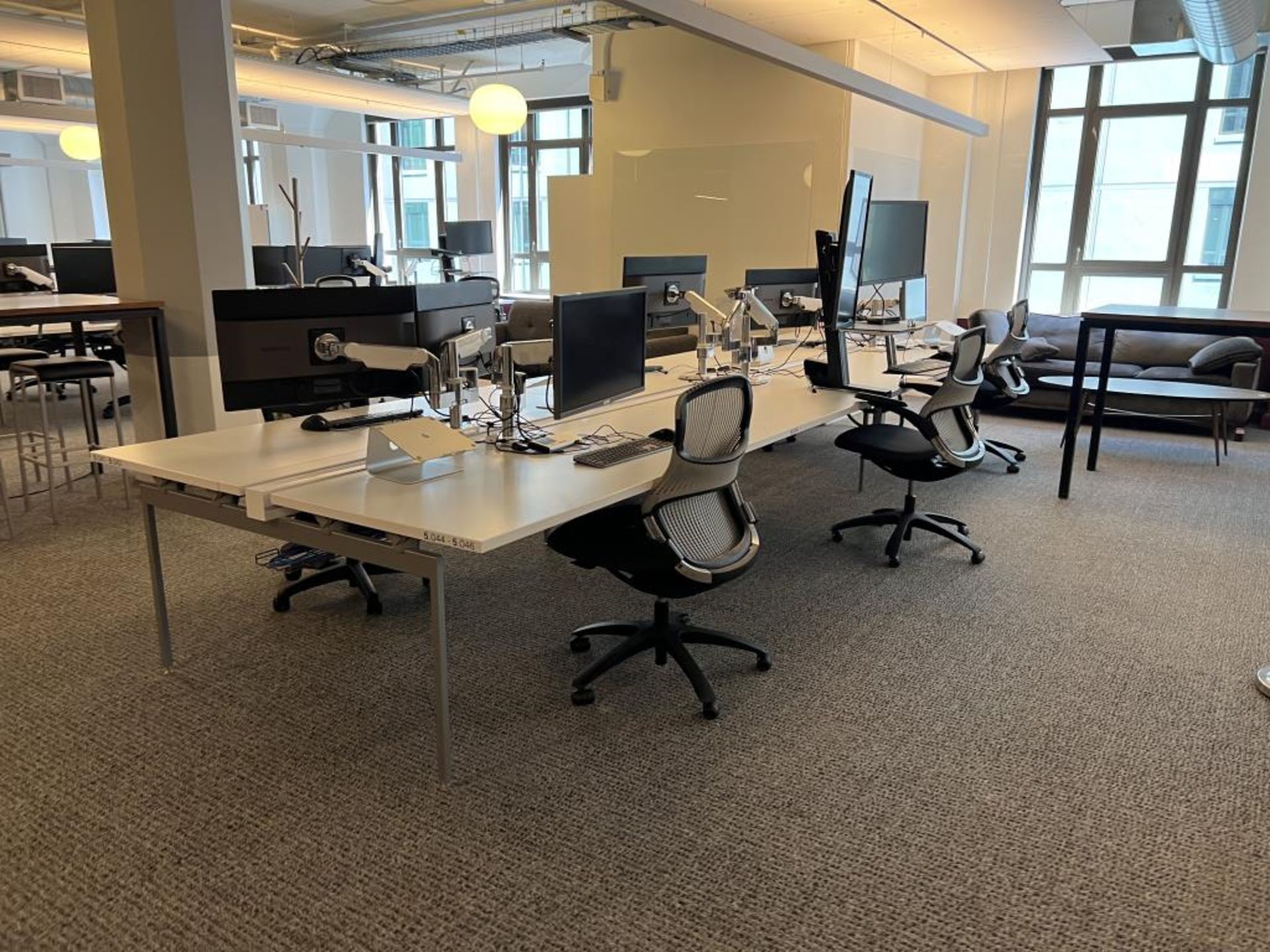 (7qty) Knoll 6/8-Person Work Stations - Image 3 of 11