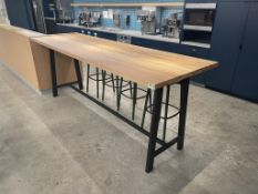 OHIO Design Bar Height Table 108