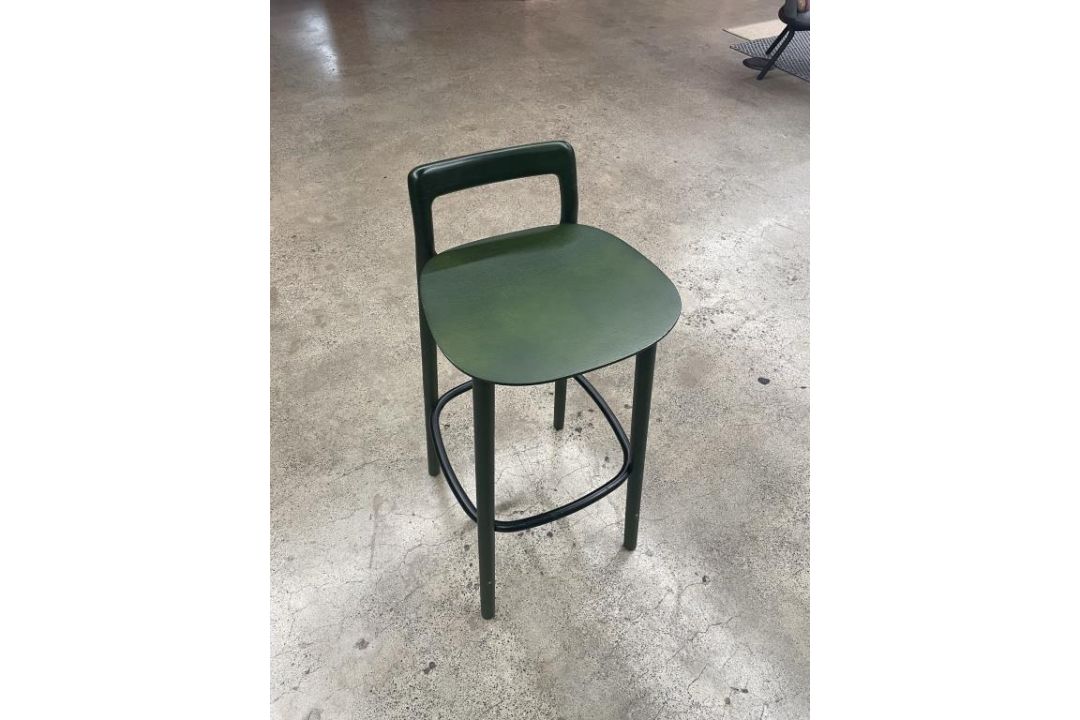 (8qty) Mattiazzi Branca Stools In Green - Image 3 of 8