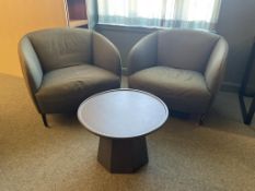 (2qty) Sancal Tonella Lounge Chair's Green
