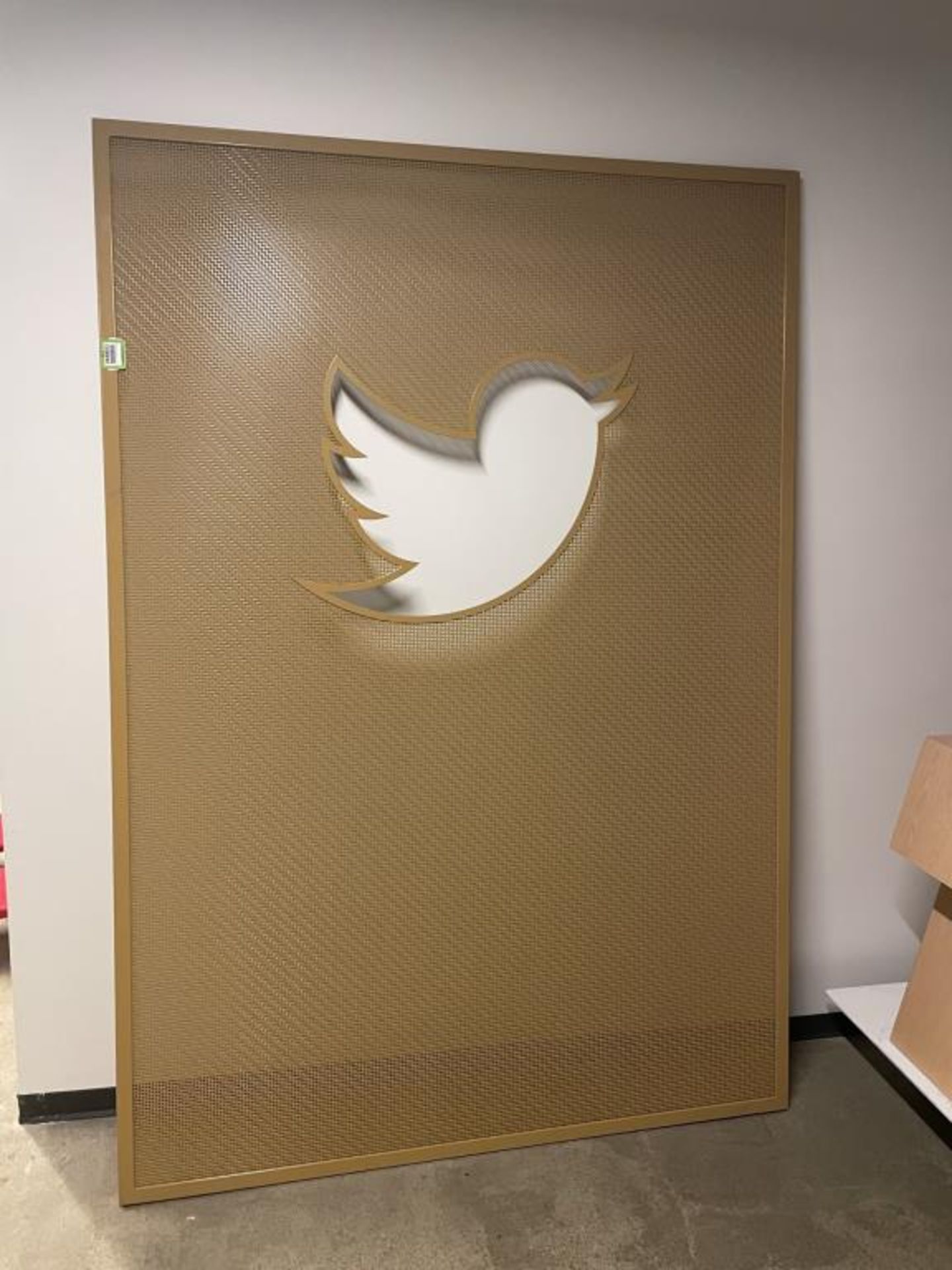 Twitter Bird Mesh Screen