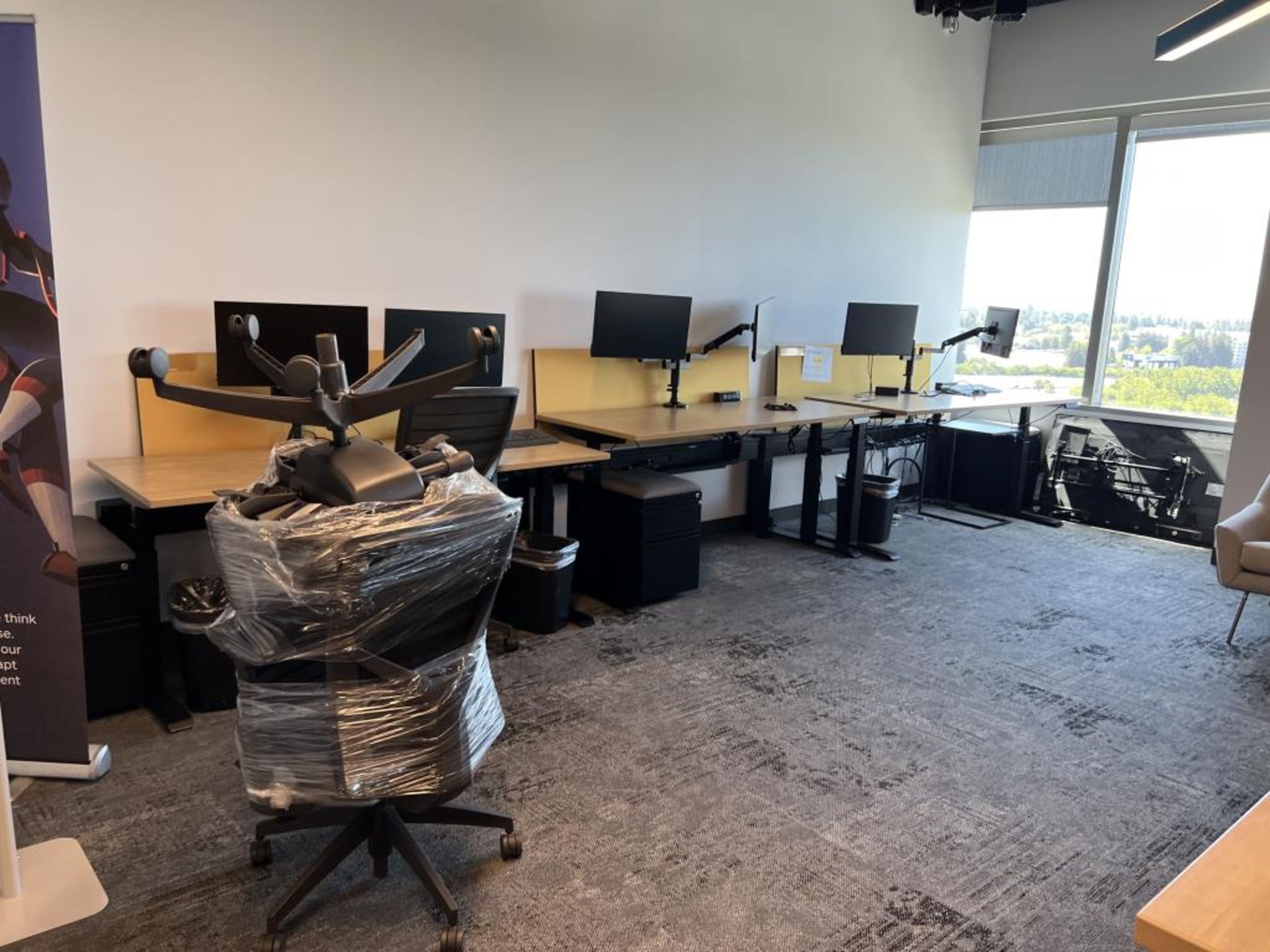 AMQ Open Plan Bench Workstations - Image 14 of 18