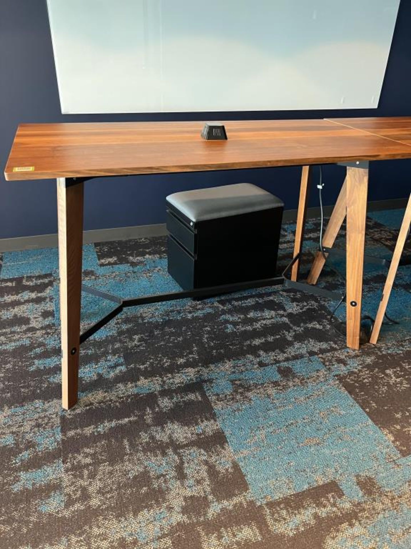 High Table, Black Metal frame