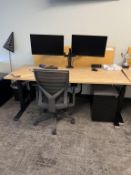 AMQ Height Adjustable Workstation