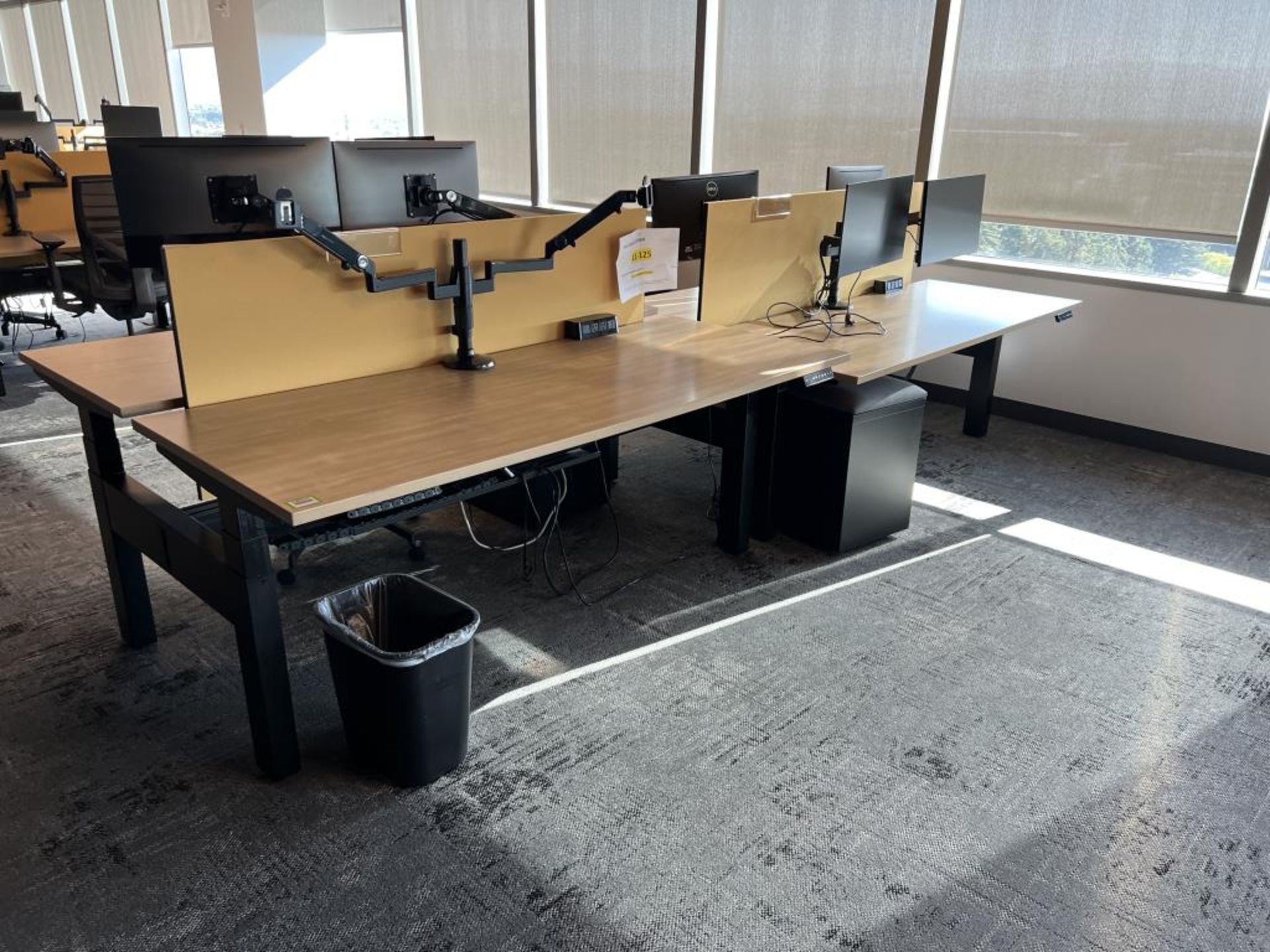 AMQ Open Plan Bench Workstations - Image 2 of 15