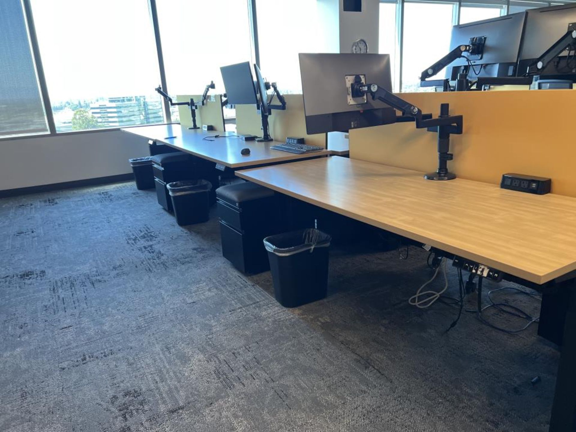 AMQ Open Plan Bench Workstations - Image 12 of 18