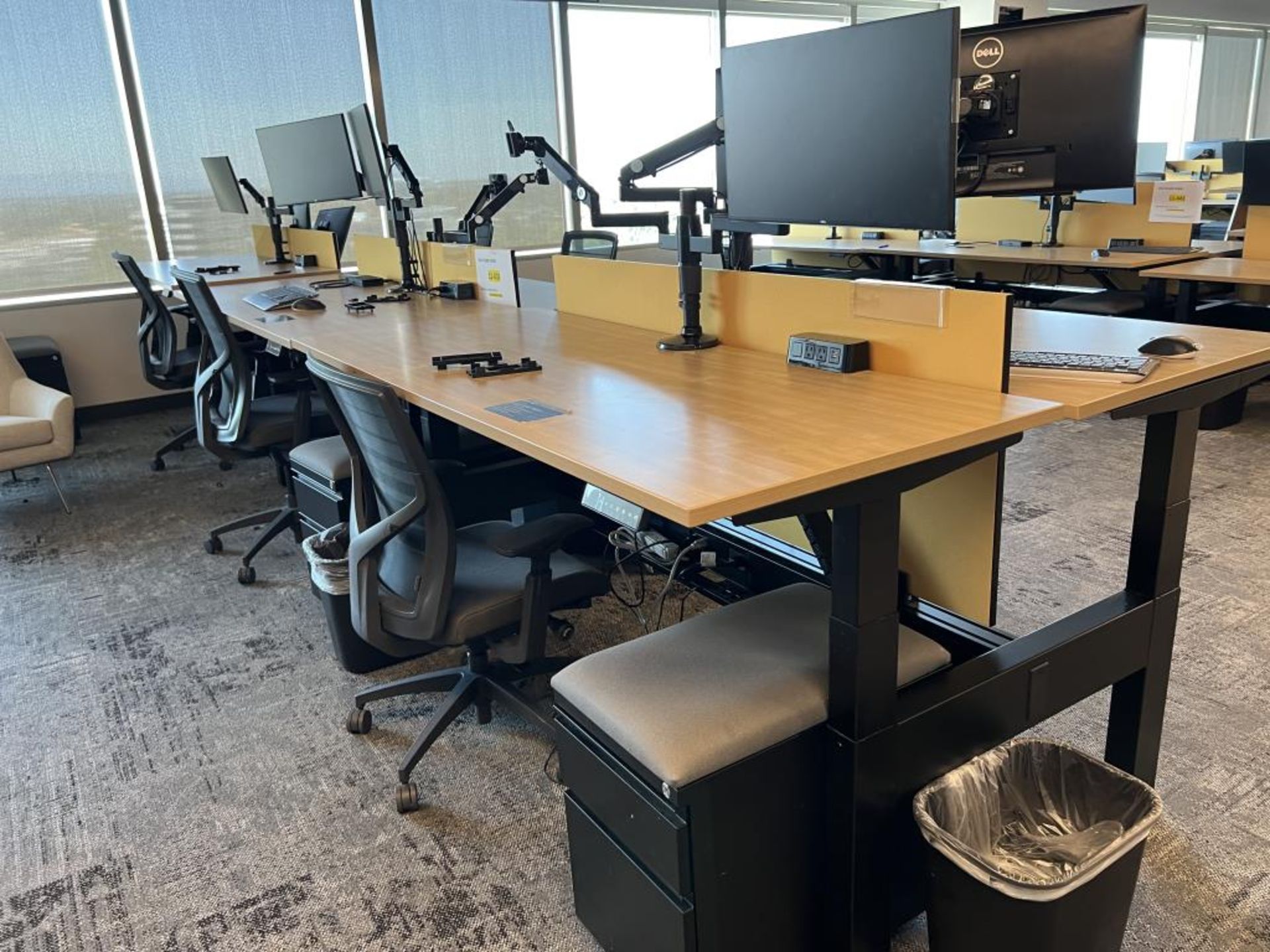 AMQ Open Plan Bench Workstations - Image 15 of 18