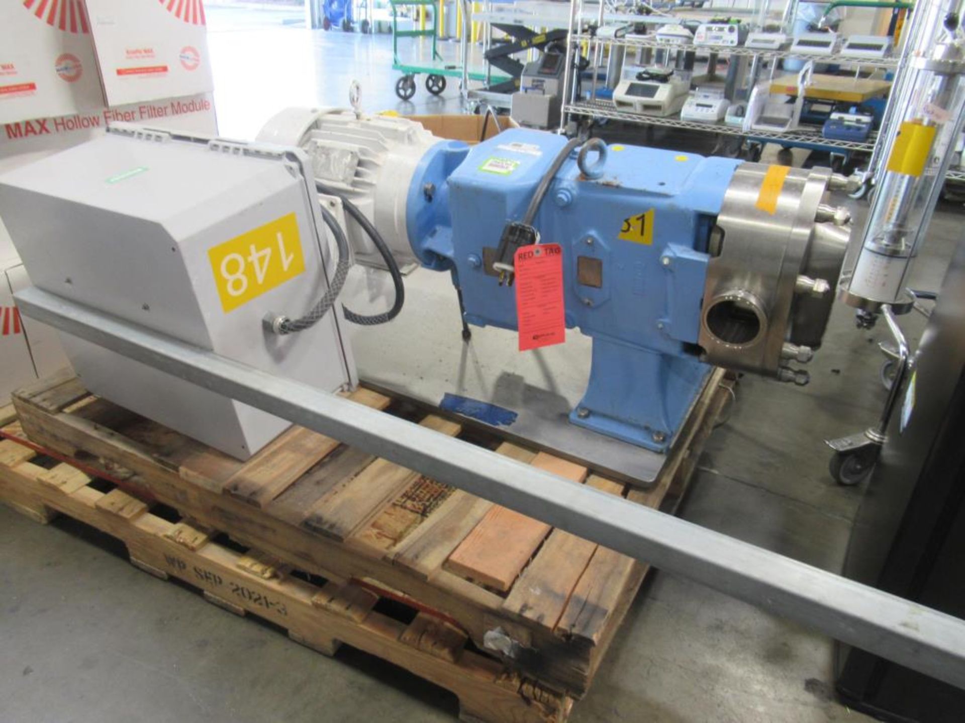 Waukesha Positive Displacement Pump - Image 2 of 8