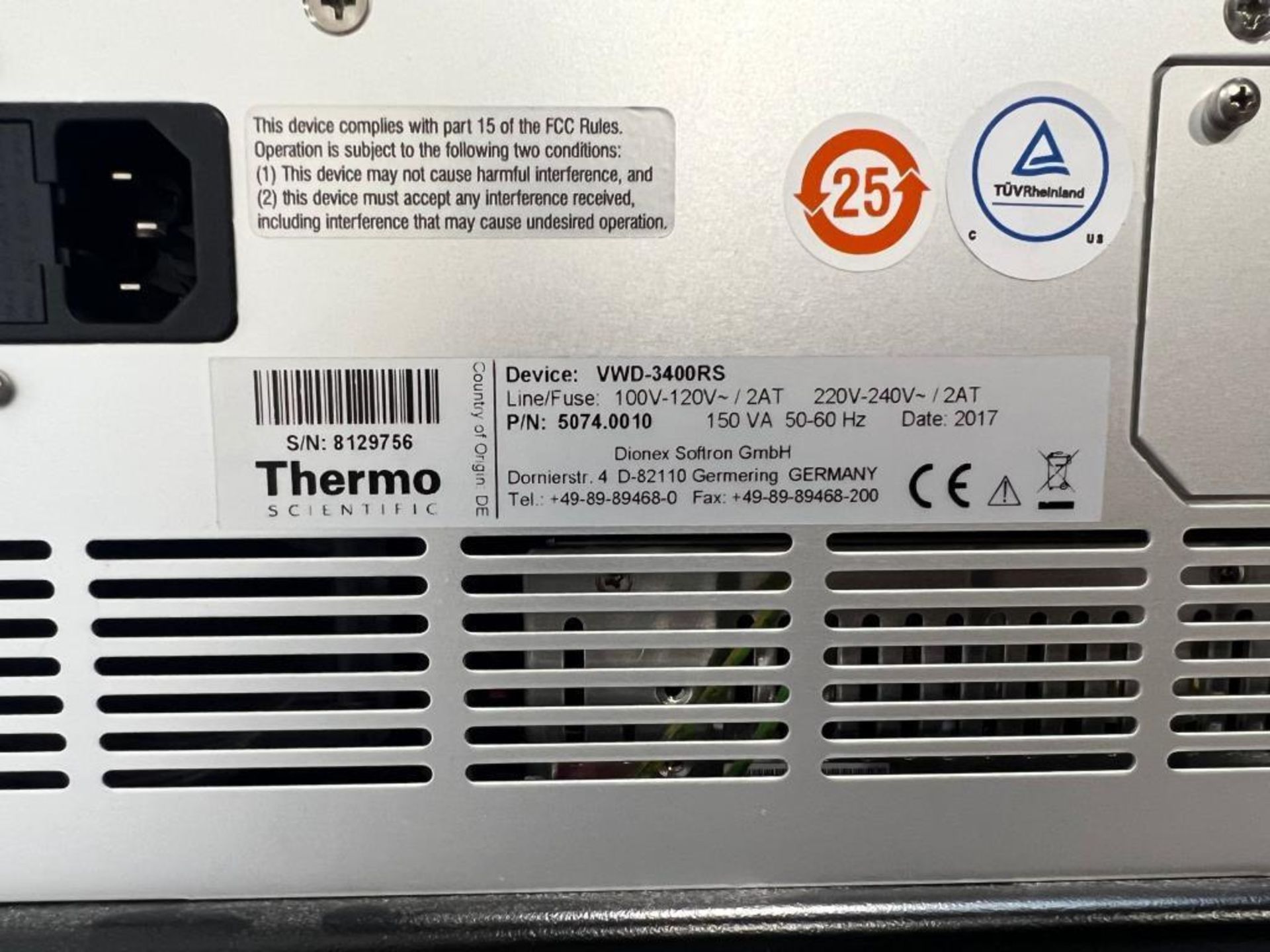 Thermo Dionex UltiMate 3000 - Image 17 of 19