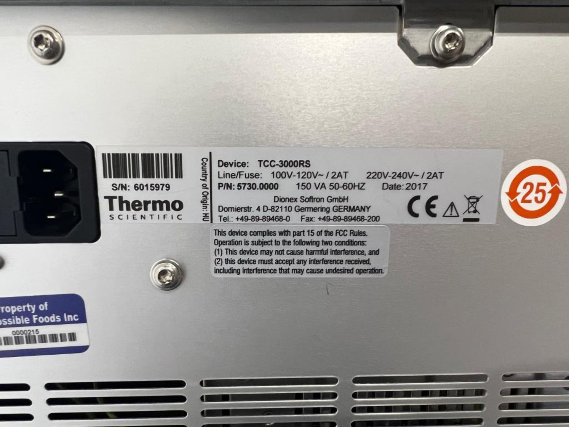 Thermo Dionex UltiMate 3000 - Image 18 of 19