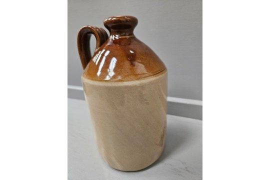Scrumpy Flagon Wonnacotts Cornish Scrumpy Cider, 'Bude' Est 1900 Flagon H22cm