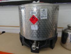 1, Speidel 320L Stainless Steel Holding Tank