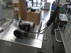 Ebara Jet M5 Mobile Stainless Steel Centrifugal Pump Serial No. 1700051700