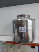 Sansone Europa Model INOX 18/10 50 Litre Stainless Steel Vessel