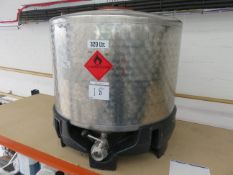 1, Speidel 320L Stainless Steel Holding Tank