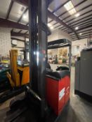 Linde R14 Battery Powered Forklift Reach Truck S/N:G1X115RD0946 with 7,995 mm Max Lift Height, 1,400