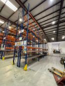 Qty of Various Pallet Racking Including: 126 Bays of Double Bay Pallet Racking including Approx. 88