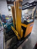 Jungheinrich ETM 10 Battery Powered Forklift Reach Truck S/N: 80317631 with Side Shift, 4,300mm Max