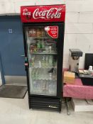 True Coca Cola Single Door Glass Fronted Display Chiller