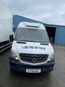 WHITE MERCEDES-BENZ SPRINTER 2.1 CDI 316 (Eu6), 6 Speed Manual, Diesel SWB Refrigerated Panel Van. R