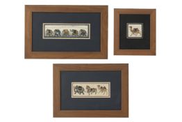 A GROUP OF THREE INDIAN MINIATURES