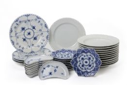 A QUANTITY OF ROYAL COPENHAGEN PORCELAIN