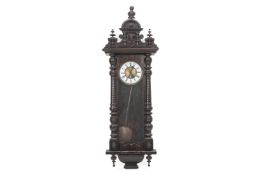 A SETH THOMAS REGULATOR WALL CLOCK