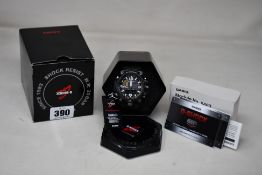 A boxed as new Casio G-Shock Mudmaster Watch (REF: GWG-1000-1A3DR, 5463).