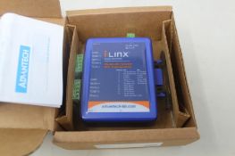 A boxed as new iLINX RS-422/485 Repeater with triple isolation (Model: 4850PDRI).