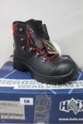 A pair of men's boxed as new HAIX Airpower XR3 Safety Boots in black (UK 7).