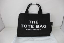 An as new Marc Jacob Black small The Tote Bag 100% cotton.