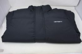 An as new Carhartt Danville Jacket in Black/White (Size XL).