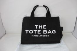 An as new Marc Jacob Black small The Tote Bag 100% cotton.