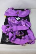 Three as new Honey Birdette Products to include 1x Jasmin Bra in Amethyst (36D), 1x Jasmin Brief