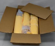 Six as new Original Duckhead Compact Umbrellas in Yellow.