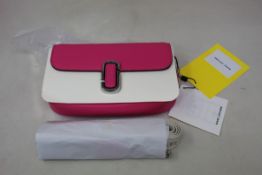 An as new Marc Jacobs The J Marc Magenta mini shoulder bag.