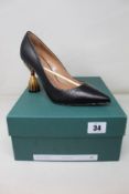 A pair of as new Inola Ojen Inola Pumps in Black Nappa (Size 40).
