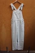 Five women's as new Free People - Ziggy Overalls in Bleach Bloom (XS, samples).