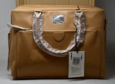 An as new Nova Harley Luxury New York leather bag.