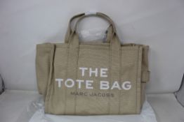 An as new Marc Jacobs Beige small The Tote bag.