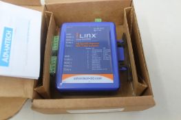 A boxed as new iLINX RS-422/485 Repeater with triple isolation (Model: 4850PDRI).