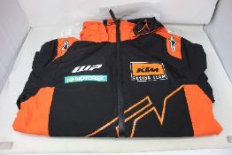 An as new KTM Team Winter Jacket (M).