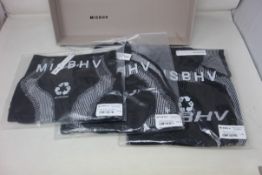 A MIS BHV black/white sport active classic T-shirt (Size L/XL), a MIS BHV black/white sport active