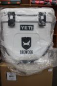 A boxed as new Yeti Roadie 24 in white.