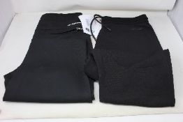 Two pairs of men's as new Calvin Klein Sweatpants in black (M).