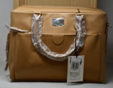 An as new Nova Harley Luxury New York leather bag.