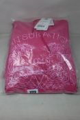 Three as new Onitsuka Tiger Sweat Hoodies in Pink (Sizes 1x XS and 2x M).