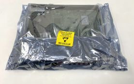 A pre-owned Ciena NTK538BL 100G MOTR STND CBAND 10X SFP+ Pack (Boxed) (Untested, sold as seen).